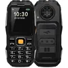Image de Téléphone Mobile Tout Terrain 2.4 Pouces Dual Sim Antichoc Waterproof IP67 Noir YONIS