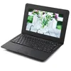 Image de Netbook Android Ordinateur Ultra Portable 10 Pouces Wifi Ethernet 24go Noir Yonis