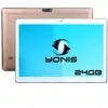 Image de Tablette 10 Pouces 3g Android Lollipop Dual Sim Quad Core Bluetooth 24 Go Or Yonis