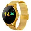 Image de Smartwatch Android Ios Montre Connectée 1,22' Cardio Podomètre Or Yonis