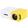 Image de Projecteur Multimédia Vidéoprojecteur Affichage Lcd Led Hdmi Jaune Blanc Yonis