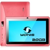 Image de Tablette 7 Pouces Tactile Ips Quadcore Wifi Bluetooth Android Micro Sd 24go Rose Yonis