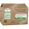 Image de LOVE AND GREEN Couches hypoallergéniques Non blanchies Pure Nature - Certifiées Ecolabel T2 x 35 (3 à 6 kilos)
