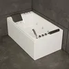 Image de Baignoire Balnéo Brava duo Jets 170 x100 x63 cm by SPALINA - Blanc - 170 x100 x63 cm