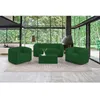 Image de Table coffre Terracotta - Ouverture sur le dessus - Intérieur et extérieur - Couleur Vert