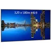 Image de ECRANS CADRE - KIMEX - Ecran de projection sur cadre 320 x 180m - Format 16:9 - Cadre extra-fin - 044-6018 -