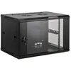 Image de RACKS MURAUX 19 - KIMEX - Rack mural 19 600x450mm 9U - 111-6409 - Noir