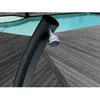 Image de Douche solaire aluminium Jolly avec rince pieds - 25L - Poolstar - Violet