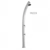 Image de Douche Solaire FORMIDRA Jolly 33L Aluminium Gris - Hauteur 233cm - Capacité 33L