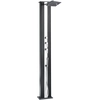 Image de Douche Solaire 40 L Dada Straight Anthracite Habillage Aluminium Brossé - Formidra