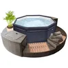 Image de Spa semi-rigide octogonal Octopus NetSpa - 4 à 6 personnes - mobilier 5 éléments