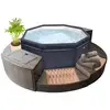 Image de Netspa spa gonflable octopus 4-6 places + mobilier 5 éléments - piscines & spas > spas