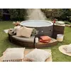 Image de Spa Portable Semi-rigide Vita Premium Rond Bulles 4-6 Places Avec Mobilier - Netspa