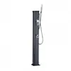 Image de Douche solaire - FORMIDRA - Jolly Go - 20 L - Aluminium - Anthracite - Hauteur 120 cm