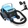 Image de Pompe de gonflage SUP STAR PUMP 9 Plus - 16psi - Noir et Bleu - Stand up paddle - Adulte