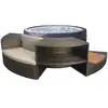Image de Spa Portable Semi-rigide Netspa Vita 4 Places + Mobilier (5 Modules)