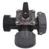 Image de Vanne darrêt 3 voies à visser Ø 50 mm compatible intex/bestway