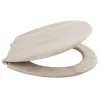 Image de Abattant WC MSV - MDF - Parquet foncé
