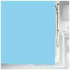 Image de Rideau Douche 180x200 Polyester Bleu Msv - 149224