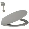 Image de Abattant WC - MSV - Universel - Polypropylène - Gris - 46x37x35cm