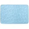 Image de Tapis de bain Microfibre PEBBLE 40X60cm Bleu Clair MSV