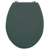 Image de Abattant wc MDF CLEO Vert Foncé mat - Charnières en Inox MSV