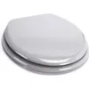 Image de MSV Abattant Wc MDF Gris Argent