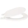 Image de Abattant WC MSV - MDF - Charnières plastiques - Blanc