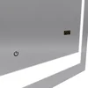 Image de Miroir Salle De Bain Led Auto-éclairant Chronos 100x70x4.5cm