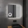 Image de Miroir salle de bain rétroéclairé à LED 80x70x4.5 cm - ATMOSPHERE PLUS