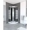 Image de Cabine de douche SIMPLY STRIPE LOCKED 1/4 de cercle