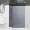 Image de Paroi de douche à litalienne 140x200 cm verre fumé 8 mm - FREEDOM 2 SMOKED
