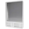 Image de Miroir Salle De Bain 50x70cm Avec Étagères - Nordik Hylla