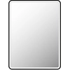 Image de Miroir Salle De Bain Avec Eclairage Led Et Contour Noir - 60x80cm - Go Black Led