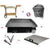 Image de Pack Plancha Électrique Planchaelec Lux 600 Carbon - Chariot Elysee 600