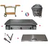 Image de Pack Plancha Électrique Planchaelec Lux 830 Inox - Chariot Elysee 830