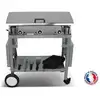 Image de Pack Plancha Électrique Planchaelec Lux 830 Inox - Chariot Monceau