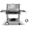 Image de Pack Plancha Électrique Planchaelec Lux 830 Carbon - Chariot Monceau