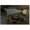 Image de Voile d'ombrage solaire 300 led 4x5m crème werka pro