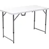 Image de Table Pliante Rectangulaire Werka Pro À Pieds Réglables 120x60x74cm