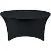 Image de Housse De Table Ronde Noire - Werka Pro