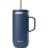 Image de Cold Cup isotherme avec anse 600ml, Qwetch Bleu marine - Qwetch
