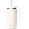Image de Gobelet isotherme inox avec anse Qwetch Beige QD3867H