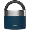 Image de Boîte repas isotherme Granite bleu, Qwetch 850 ml - Qwetch