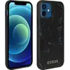 Image de Coque Iphone 12 Mini Effet Marbres Rigide Marble Cover Guess Noir