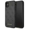 Image de Guess 4G Metal Gold Logo - Coque pour iPhone 11 (gris) - 3700740493885