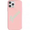 Image de Coque Pour Iphone 12 Pro Max Protection Silicone Absorbant Chocs Rose Guess