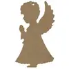 Image de Ange Prieur En Bois Mdf À Décorer - 15 X 9 Cm