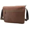 Image de Sac besace - Gérard Henon - GH 5272 - Cuir de vachette - Bandoulière réglable - Marron