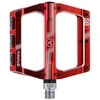 Image de Pédales plates SB3 Flowy AM2 aluminium rouge